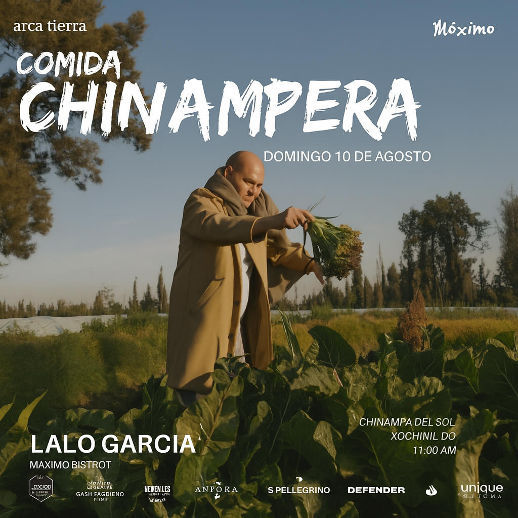 Comida Chinampera con Lalo García
